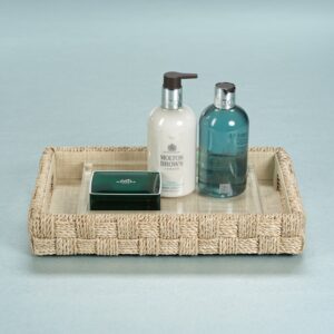 Small Abaca Rope Serving Tray