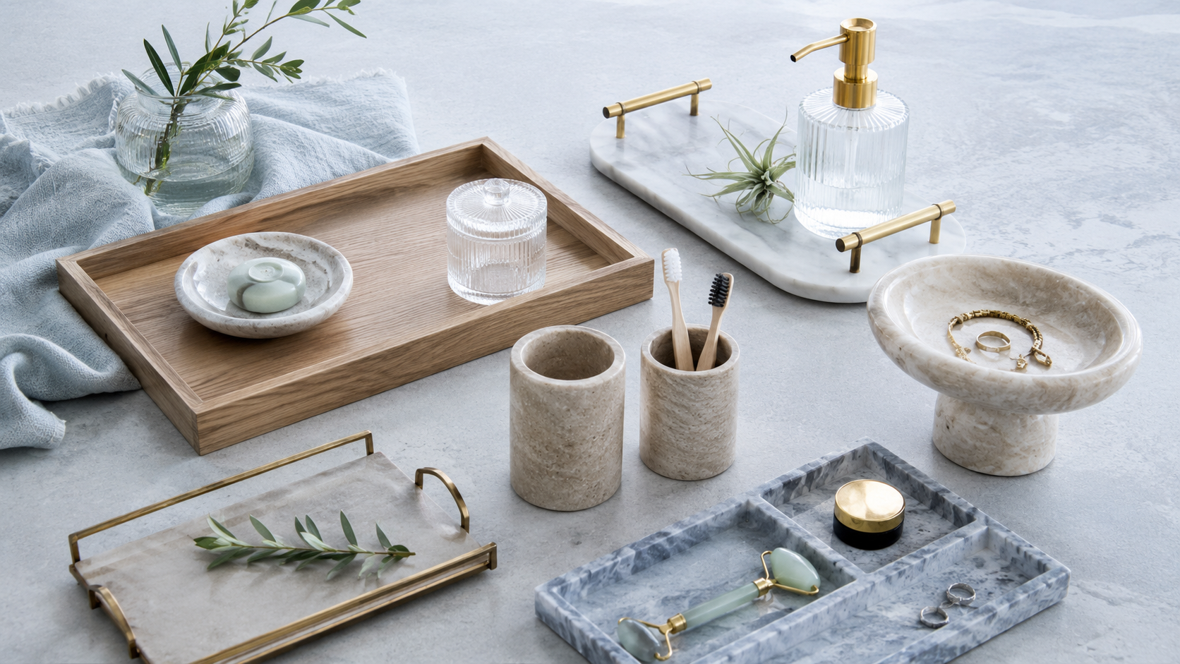 Storage and tray collection